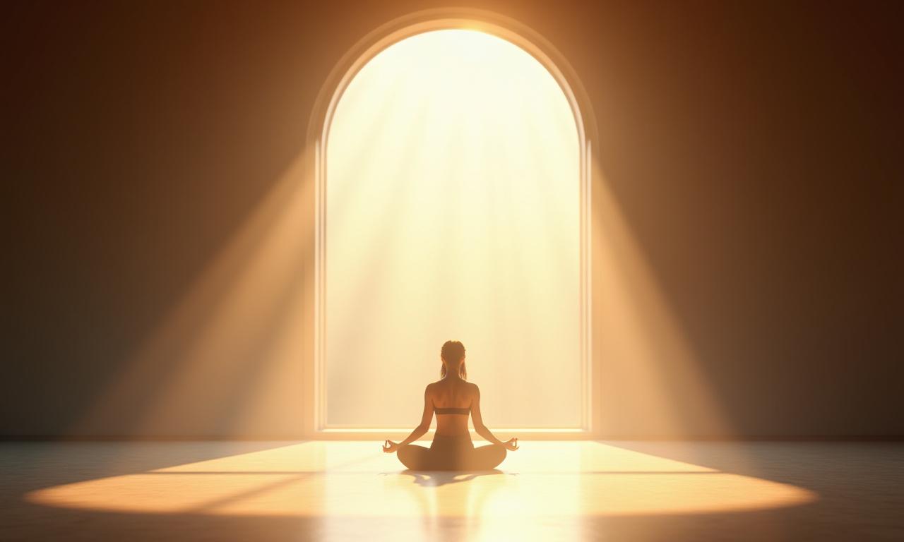 Zen meditation space